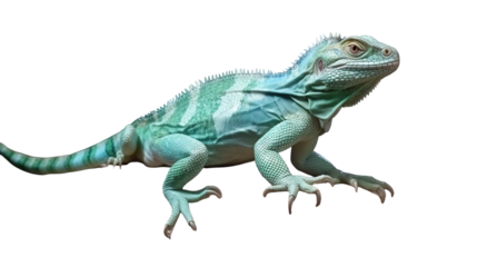 Close-up of a vibrant iguana (1)
