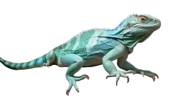 Close-up of a vibrant iguana (1)