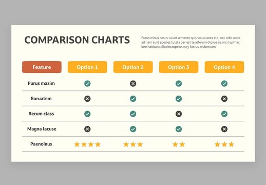 Comparison Chart Infographic with Cute Education Style for School Teachers
