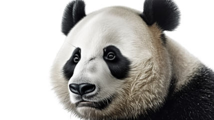 Close-up portrait of a panda