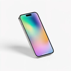 mobile phone isolated on white background