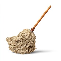 broom isolated on white background