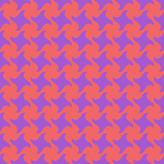 Vibrant abstract geometric pattern.  Interlocking shapes create a dynamic, visually engaging design ideal for textiles, backgrounds, or modern branding.  The bold color palette adds energy and style.