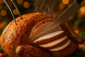 Roasted Turkey A Thanksgiving Feast