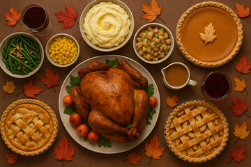 Thanksgiving Feast A Bountiful Autumn Celebration