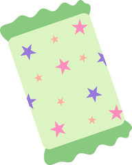 sweet colorful candy cartoon