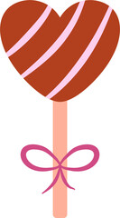 sweet colorful candy cartoon