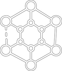 Geomatric network icons, geomatric logo design letter C with technology for company, Creative people logo design template icon, Global earth element geomatric idea logo line internation.