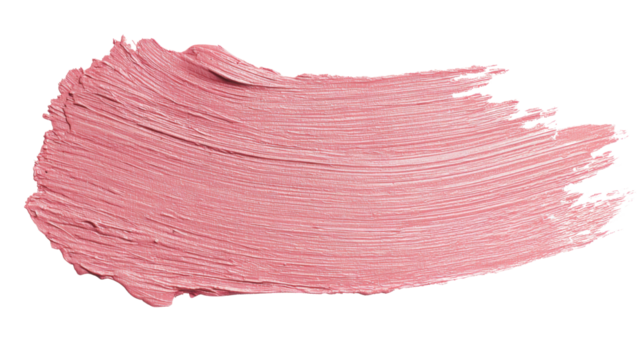 Pink Brush Stroke Texture on Black Background – Abstract Paint Smear Design on white background 