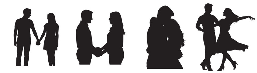 Couples, relationship, love, romance, dating, marriage, connection, together, diverse, happy, lifestyle, isolated people, young adults, affection