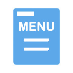 vector illustration of a clipboard with check mark menu