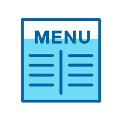 vector illustration of a clipboard with check mark menu