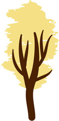 autumn tree illustration 
