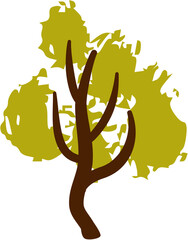 autumn tree illustration 