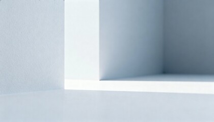 Minimalist Architecture Abstract Background with Clean Geometric Shapes and Smooth Surfaces, Ideal for Product Mockups and Design Overlays
