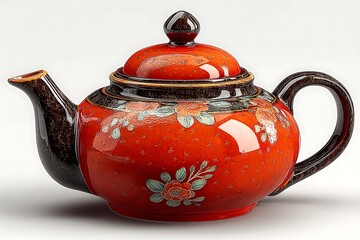 Vintage ceramic tea pot high resolution picture