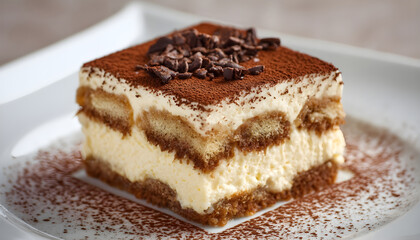 Italian dessert tiramisu