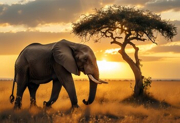 Fototapeta premium elephant 