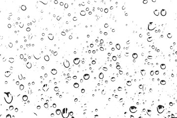 Rainy day texture, Abstract water drops, Distressed glass surface, Grunge rain on window