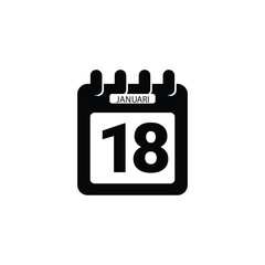 ): 18 Januari calender icon
