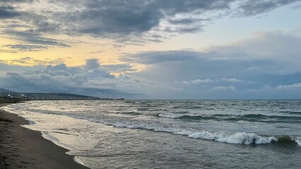 winter landscape with snow