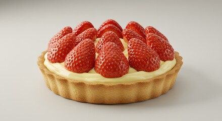 Close-up of a Single Red Rose in Full Bloom with Dew Drops