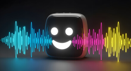 Animated Speaker: Sound Visualization with Expressive Digital Face