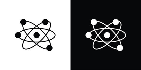 Science icon symbol for templates, web design and infographics