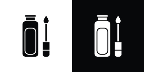 Lip gloss icon symbol for templates, web design and infographics