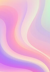 Abstract pastel gradient background with flowing, wavy lines and soft color transitions.