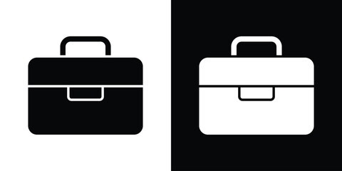 Briefcase icon symbol for templates, web design and infographics