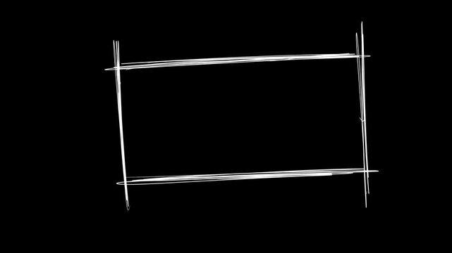 Easy to use hand drawn square