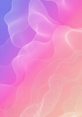 Abstract flowing waves of pastel colors, blending from purple to pink and orange, creating a soft, ethereal, and dreamy visual effect.