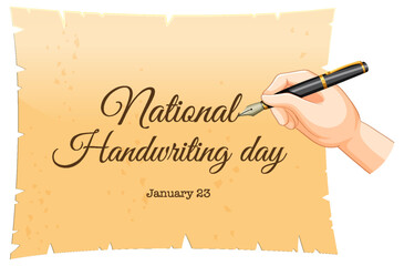 National Handwriting Day