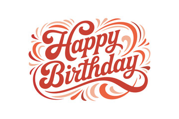 Happy Birthday Typography Designs