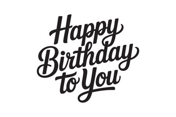 Happy Birthday Typography Designs