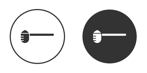 Scoop icon or Logo. Flat Style vector EPS.