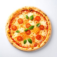 Delicious pizza with fresh toppings