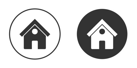 Home icon or Logo. Flat Style vector EPS.
