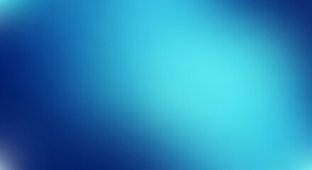 Fototapeta premium A gradient background featuring shades of blue and turquoise with a soft blurred transition effect created with generated ai