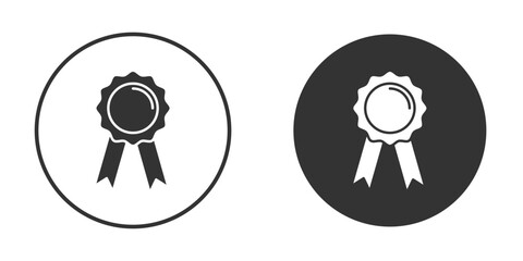 Badge icon or Logo. Flat Style vector EPS.