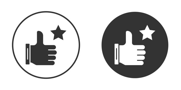 Appreciation icon or Logo. Flat Style vector EPS.