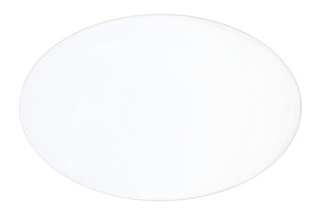 3D Realistic Render Transparent Mirror Glass In Smooth Circle Shape