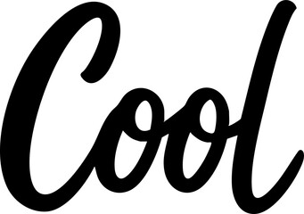 Cool text sticker PNG hand-drawn doodle style with transparent background, trendy lettering illustration for fun design, greeting card, t-shirt print, poster, logo, and creative digital projects