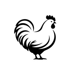 Realistic Hen Vector Illustration – Domestic Farm Bird