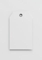 Blank Tag: Minimalist Product Mockup