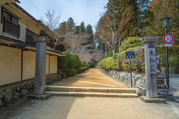 高野山金剛峯寺 蛇腹道
