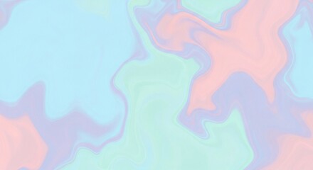 Pastel Marbled Abstract Swirls - a gentle and serene background featuring a seamless blend of soft, flowing colors