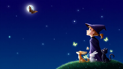 This little witch, her animal friends, and the enchantment of a sunny day make for a truly magical adventure.