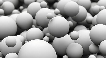 Abstract Spherical Composition - A Study in Form and Texture.